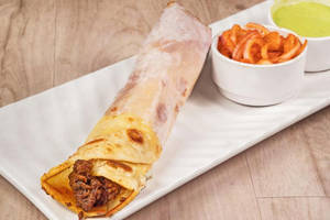 Mutton Keema Egg Roll