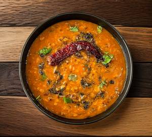 Dal Fry with 2 Plain Paratha