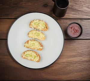 Cheese Chilli Garlic Toast (6 Pieces)