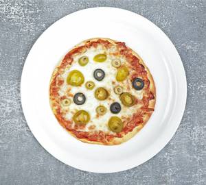 Jalapenos & olives pizza