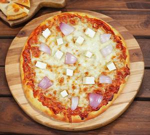 Onion & paneer pizza