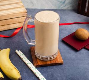 Banana Chikoo Milkshake