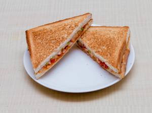 Toast Vegetable Sandwich