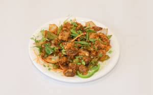 Chilly Mushroom Dry