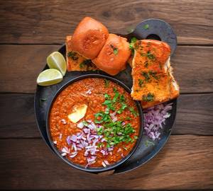 Pav Bhaji (4 Piece Of Pav)