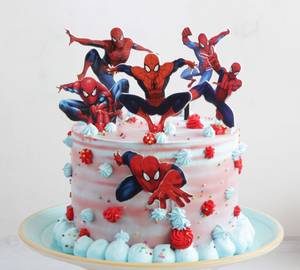 Eggless Spiderman Cake 500Grm