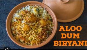 Aloo Dum Biryani [container 1000ml]