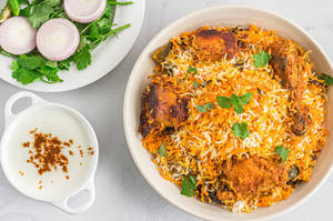 Chicken dum biryani