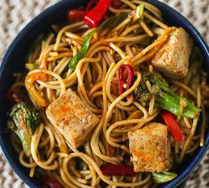 Paneer noodles