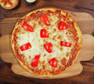 Quick tomato pizza