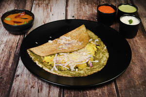 Pudina Onion Masala Dosa