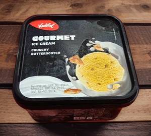 Crunchy Butterscotch Ice Cream Tub [1 Tub, 1 Litre]