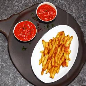 Cheesy Keema Fries