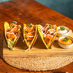 Crispy Paneer Tacos