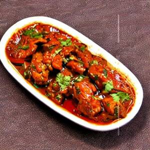 Rajdhani Special Chilli Chicken ( Dry)