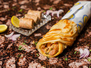 Chicken Seekh Kebab Roll