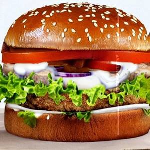 Chicken Overload Burger