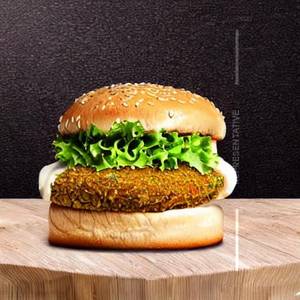 Veg Mushroom Cheese Burger