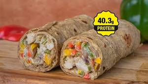 Mughlai Chicken Kathi Roll - High Protein
