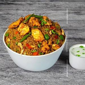 Spicy Chicken & Egg Fried Rice