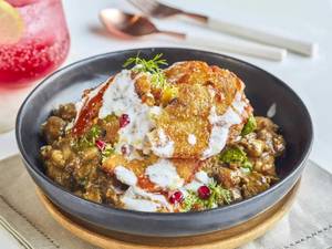 Aloo Tikki With Curd [4 Pieces]