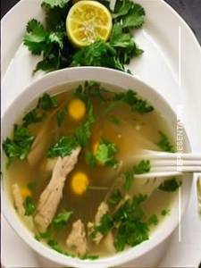 Chicken Lemon Coriander Soup