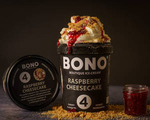 Raspberry Cheesecake Ice Cream [125 Ml]