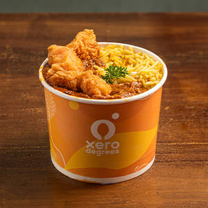 Chicken Popcorn Rice Bowl