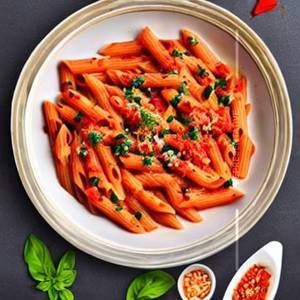 Red Basil Pasta