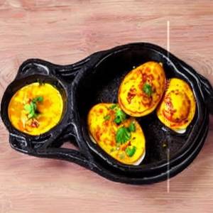 Double Egg Single Aloo Roll