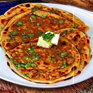 Mughlai Chicken Keema Paratha
