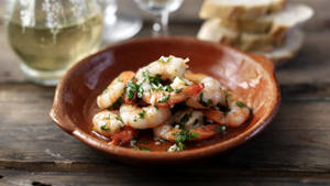 Butter Garlic Prawns