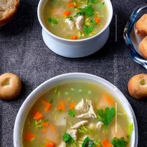 Chicken Talumein Soup