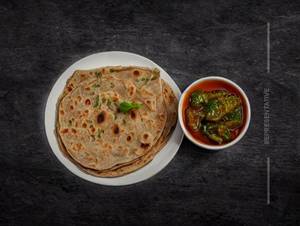 Pudina Paratha