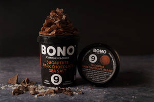 Sugar Free Dark Chocolate Sea Salt Ice Cream [500 Ml]