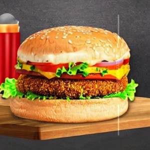 Veg Cheese Burger    