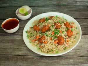Chicken Manchurian Rice