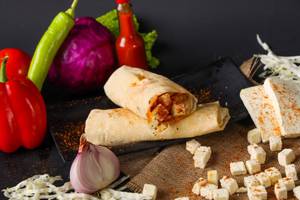 Paneer Shawarma