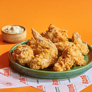 Crispy Wings With Truffle Aioli
