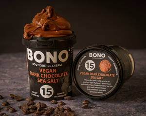 Vegan Dark Chocolate Sea Salt Ice Cream [500 Ml]