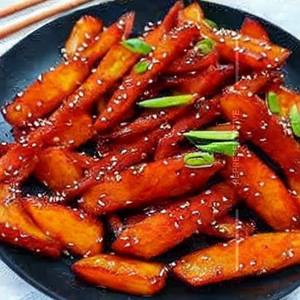 Crispy Honey Chilli Potatoes