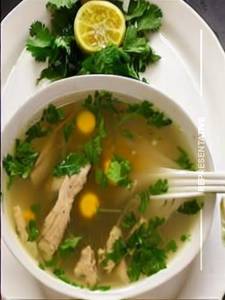 Chicken Lemon Coriander Soup