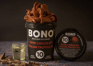 Dark Chocolate Italian Truffle Oil Ice Cream [125 Ml]