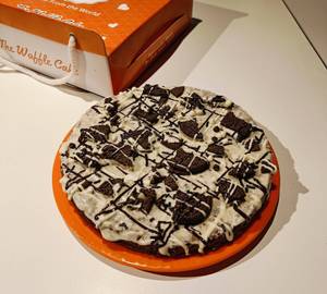 Oreo Brownie Waffle Cake