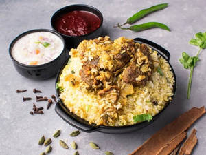 Erachi Dum Biriyani (buffalo)