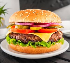 Mint Chicken Burger