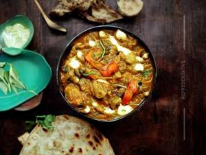Matar Mushroom Curry
