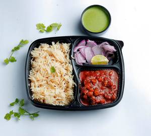 Chhole + Rice
