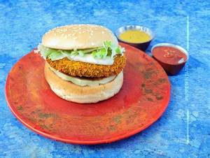 Veg Tikki Burger                                    