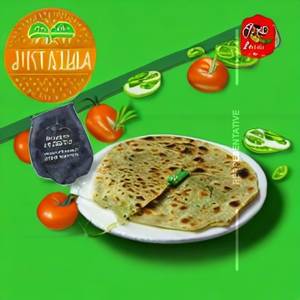 Green Chilly Paratha